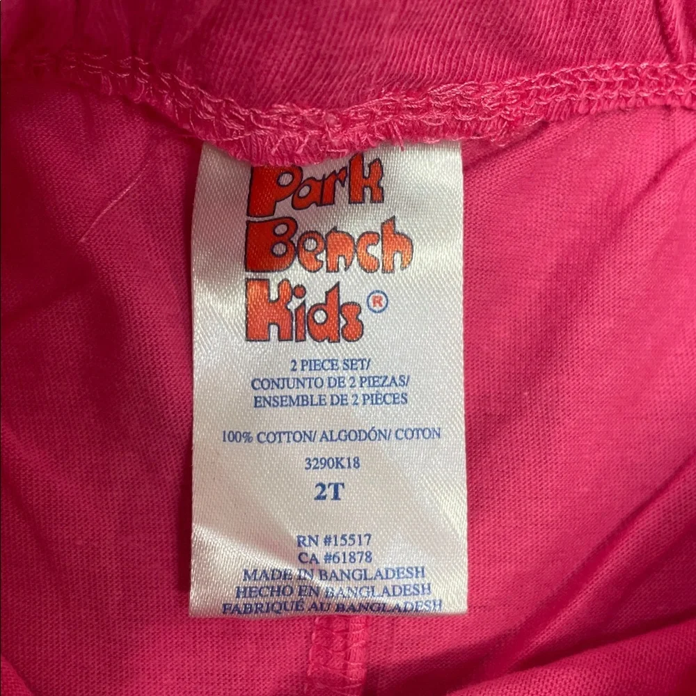 NWT Bundle of 2 Girls 24 Month Outfits Shorts T-shirt Tank Top